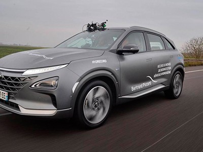 Récord Mundial de distancia con un vehículo de hidrógeno